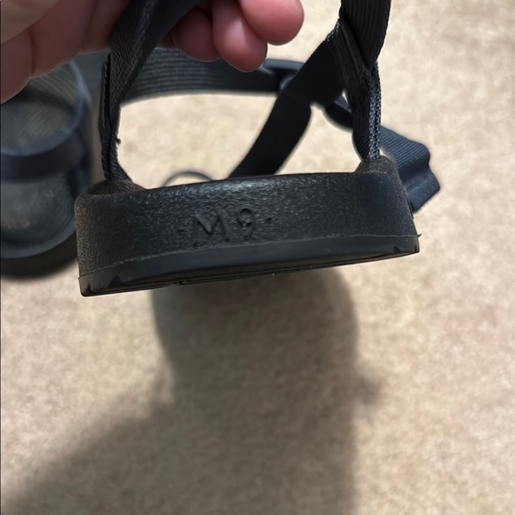 Chaco Blue and Black Adventure Sandals - Picture 5 of 6